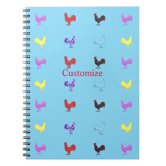 Carnet Poules de poulet Thunder_Cove (Devant)