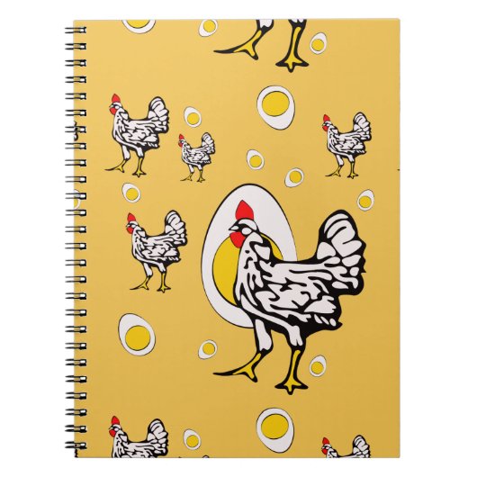 Carnet Poules Rétro (Devant)
