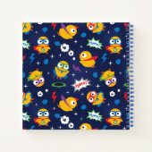 Carnet Poulet de superhéros (Dos)