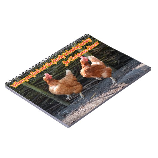 Carnet Poulet et coq drôles Memes avec des images drôles (Côté gauche)