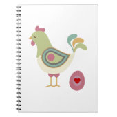 Carnet Poulet Et Oeuf Mignons (Devant)