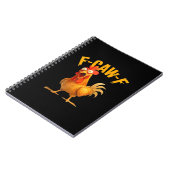 Carnet Poulet F-Caw-F Classique Cool Unique (Côté gauche)