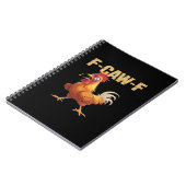 Carnet Poulet F-Caw-F Classique Drôle Rétro (Côté gauche)