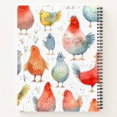 Carnet Poulets d'élevage (Dos)