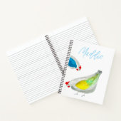 Carnet Poulets mignons aquarelle (Intérieur)