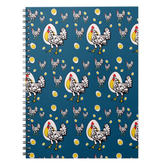 Carnet Poulets rétro (Devant)