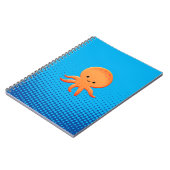 Carnet Poulpe bébé dessin animé mignon (Côté gauche)