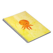 Carnet Poulpe de bande dessinée mignon bébé (Côté Droit)