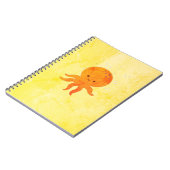 Carnet Poulpe de dessin animé bébé mignon (Côté gauche)