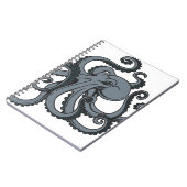 Carnet Poulpe gris (Côté gauche)