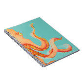 Carnet poulpe orange (Côté Droit)