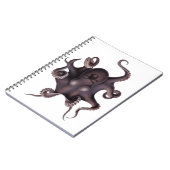 Carnet poulpe pourpre (Côté gauche)