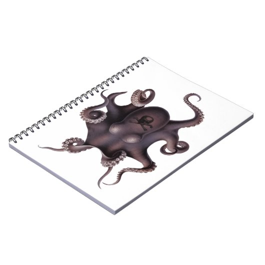 Carnet poulpe pourpre (Côté gauche)