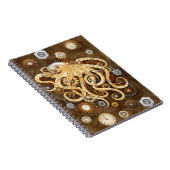 Carnet Poulpe Steampunk Rétro Fantastique Mécanique (Côté Droit)