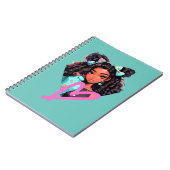 Carnet Poupée cardiaque afro-américaine (Côté gauche)