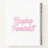 Carnet Poupée féministe en colère (Dos)