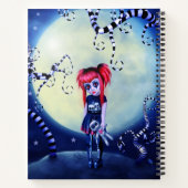 Carnet Poupée gothique au clair de lune (Dos)