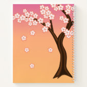 Carnet Poupée Sakura Kokeshi - Jolie fille Geisha sur la (Dos)