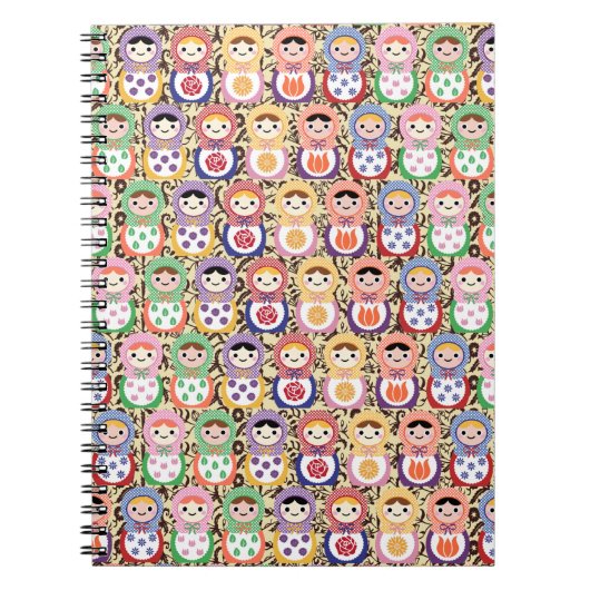 Carnet Poupées de Matryoshka (Devant)