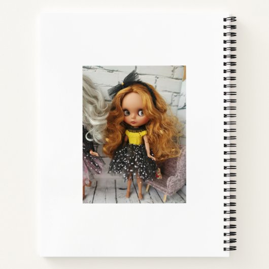 Carnet Poupées photo bébé, personnalisées, passe-temps, (Dos)