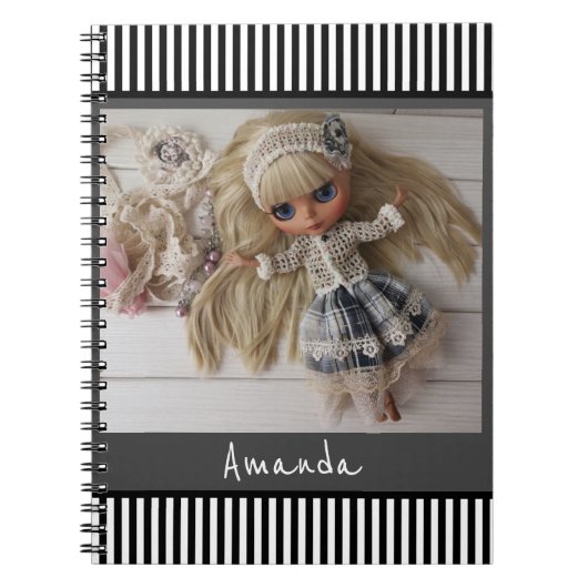 Carnet Poupées préférées, poupées Blythe doll (Devant)