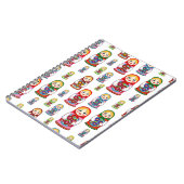 Carnet poupées russes (Côté gauche)