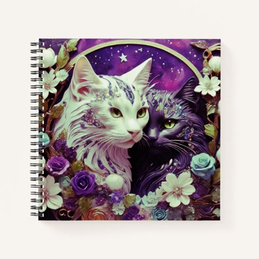 Carnet pour Amoureux de les chats (Devant)