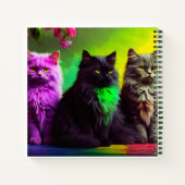 Carnet pour amoureux des chats (Dos)