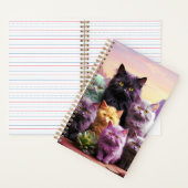 Carnet pour amoureux des chats (À l'intérieur)