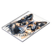 Carnet pour Berger Allemand (Côté gauche)