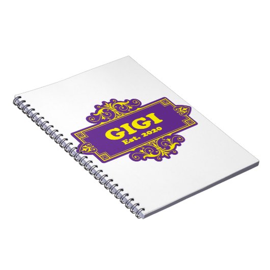 Carnet Pour Cette Spéciale "GiGi 2020" (Côté Droit)