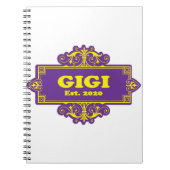 Carnet Pour Cette Spéciale "GiGi 2020" (Devant)