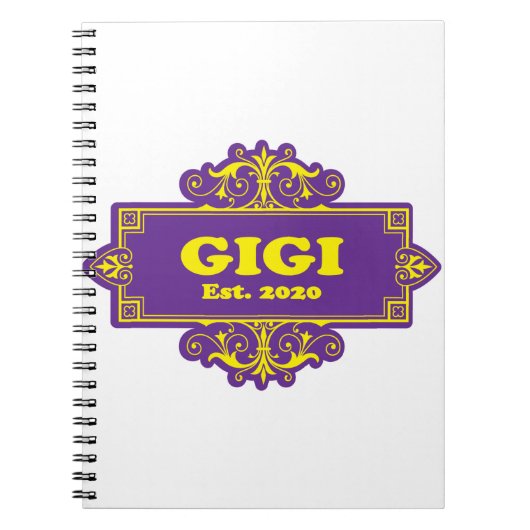 Carnet Pour Cette Spéciale "GiGi 2020" (Devant)