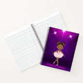 Carnet pour enfants danseurs personnalisés (Intérieur)