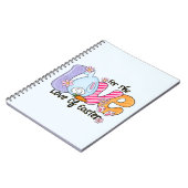 Carnet Pour l'Amour de Pâques - Mignons lapins et oeufs (Côté gauche)