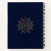Carnet Pour les romantiques (bleu) (Dos)