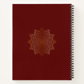 Carnet Pour les romantiques (rouge) (Dos)