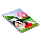 Carnet Pour toujours ton Shih Tzu Aquarelle (Côté Droit)