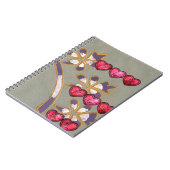 Carnet Pour Vous De Moi : Beau Coeurs Floraux Design (Côté gauche)