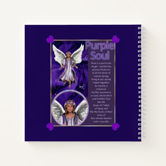 Carnet pourpre (Dos)