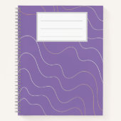 Carnet pourpre (Devant)