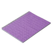 Carnet Pourpre ciselé (Côté gauche)