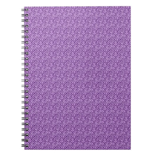 Carnet Pourpre ciselé (Devant)