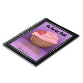 Carnet pourpre de recette de réflexion rose de (Côté gauche)