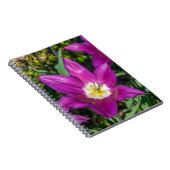 Carnet pourpre et jaune de fleurs (Côté Droit)