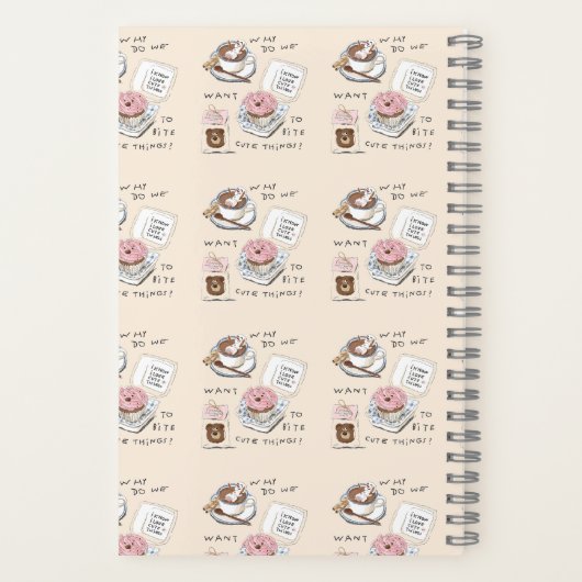 Carnet Pourquoi voulons-nous mordre les choses ? (Verso)