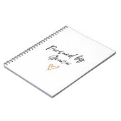 Carnet Poursuivi par la grâce (Côté gauche)