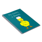 Carnet Poussin Infirmière Bras Croisés (Côté Droit)