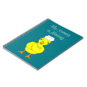 Carnet Poussin Infirmière Bras Croisés (Côté gauche)