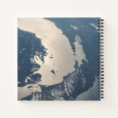 Carnet Poutres Sunglint Au Bord Du Lac Michigan (Dos)